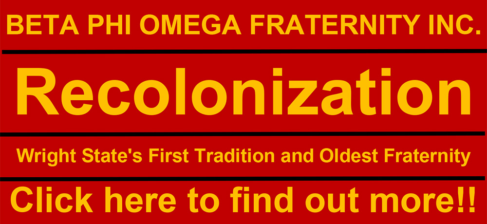 Beta Phi Omega Fraternity Inc. Recolonization